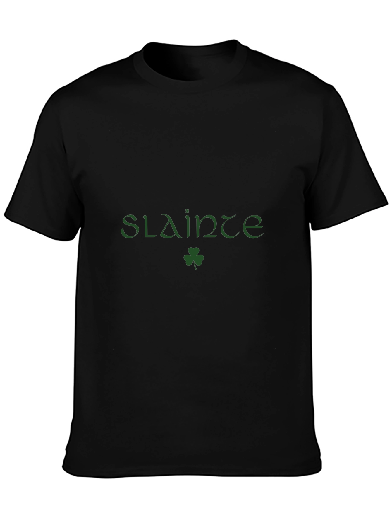 Sláinte Irish Toast Black T-Shirt