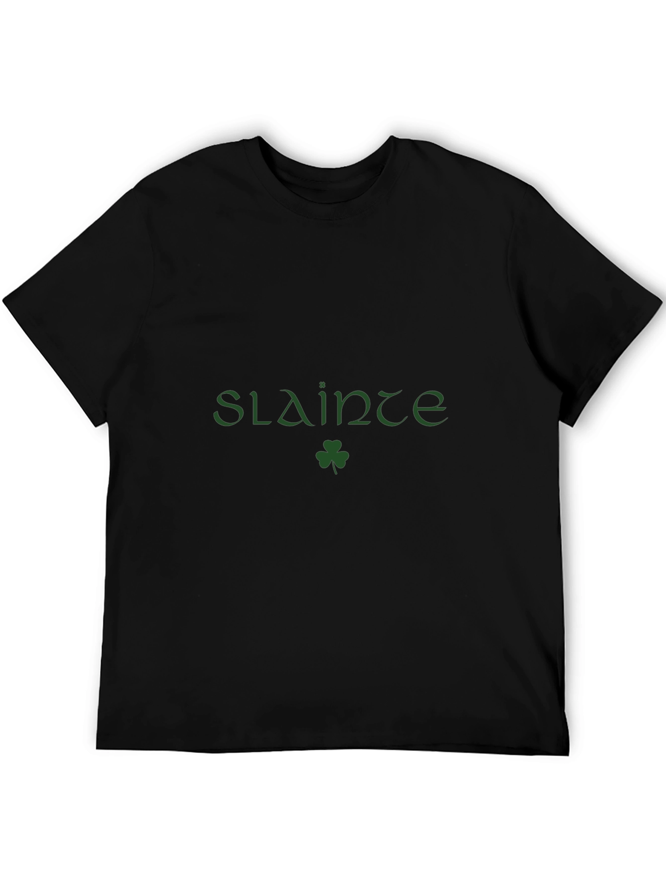 Sláinte Irish Toast Black T-Shirt
