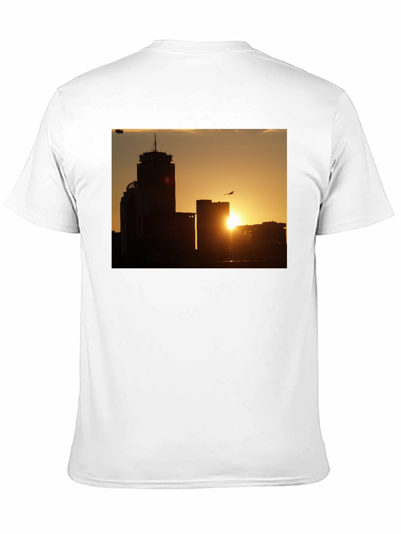 Sunset Cityscape Graphic Tee