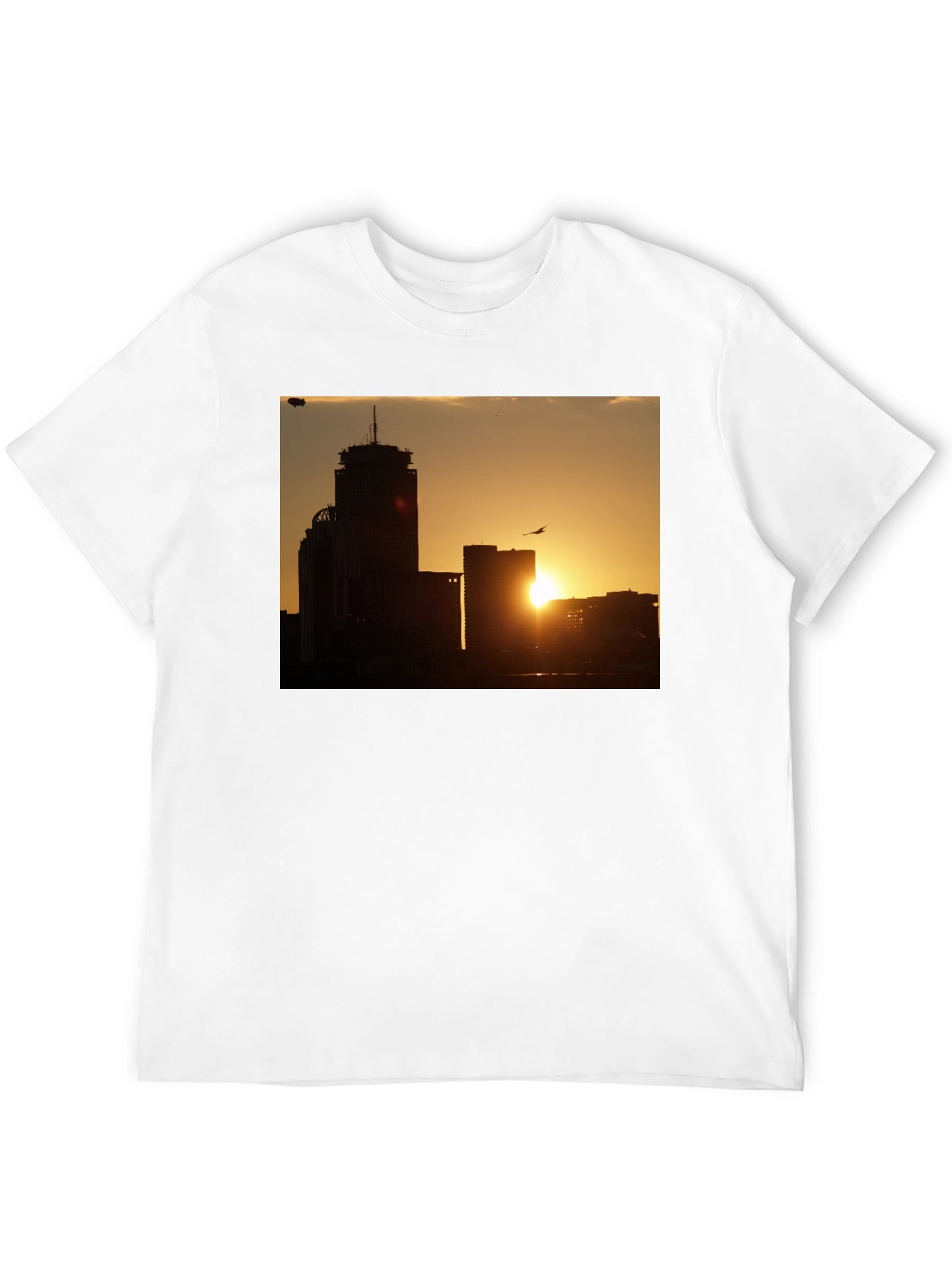 Sunset Cityscape Graphic Tee