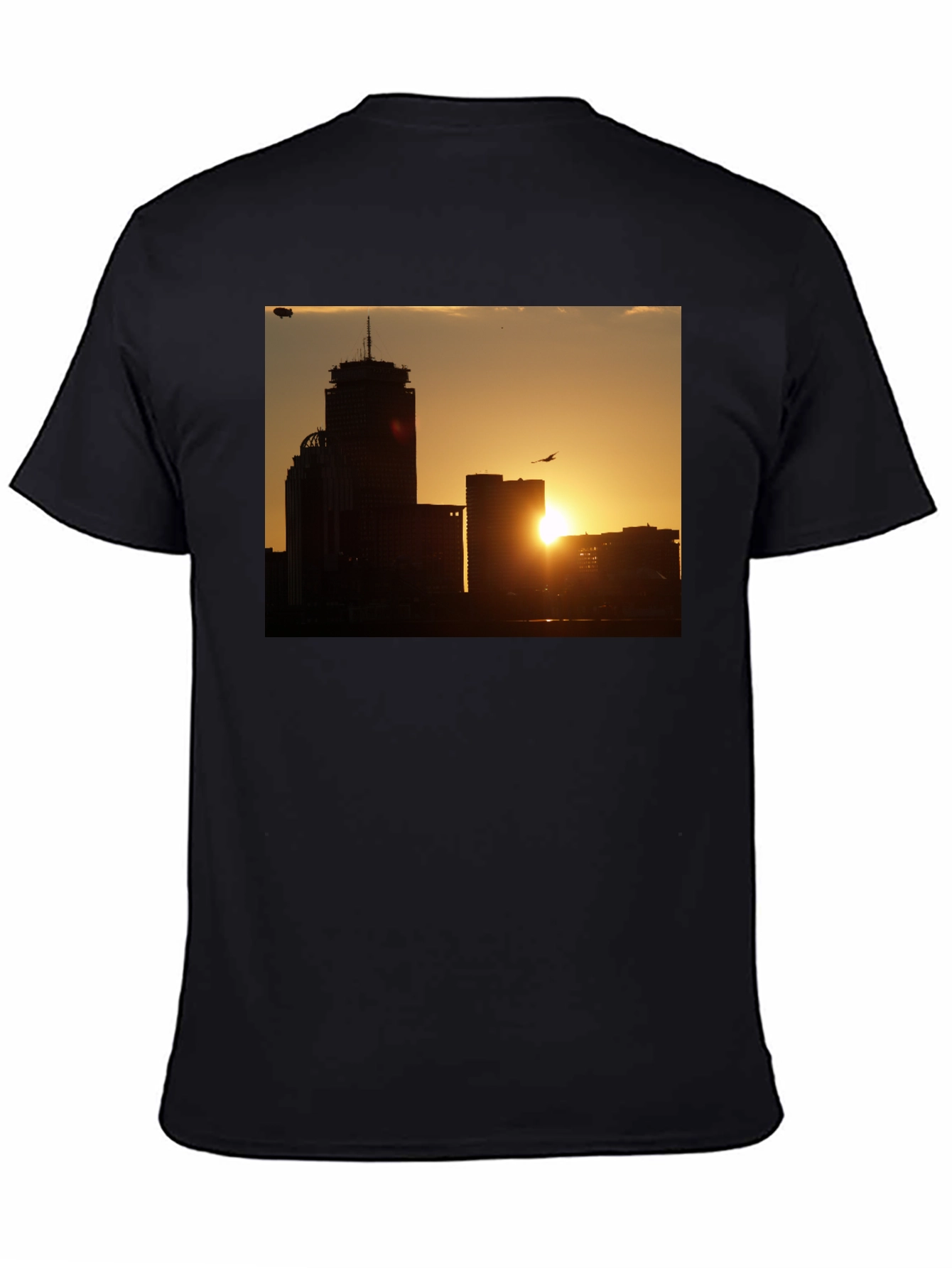 Sunset Cityscape Graphic Tee