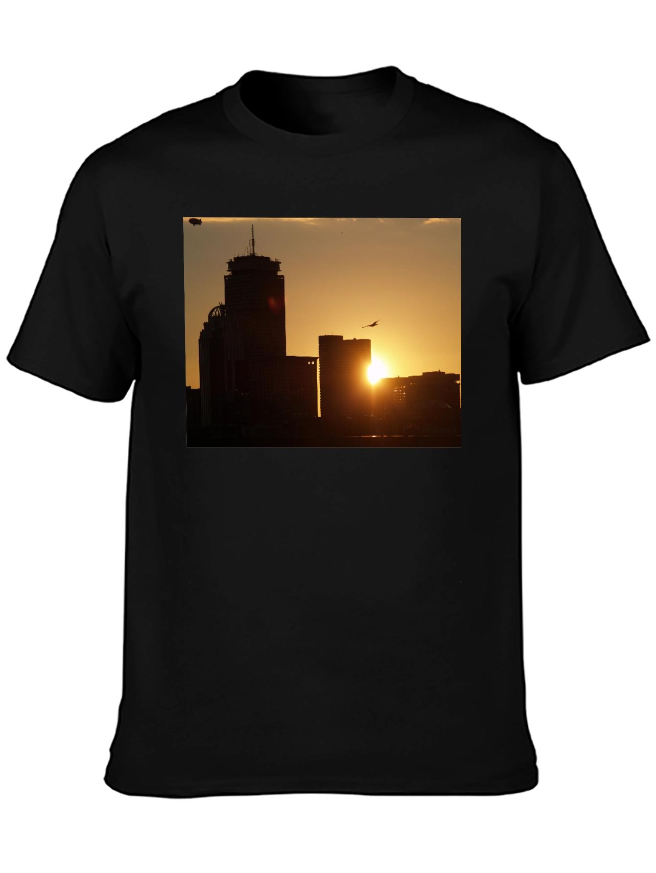 Sunset Cityscape Graphic Tee