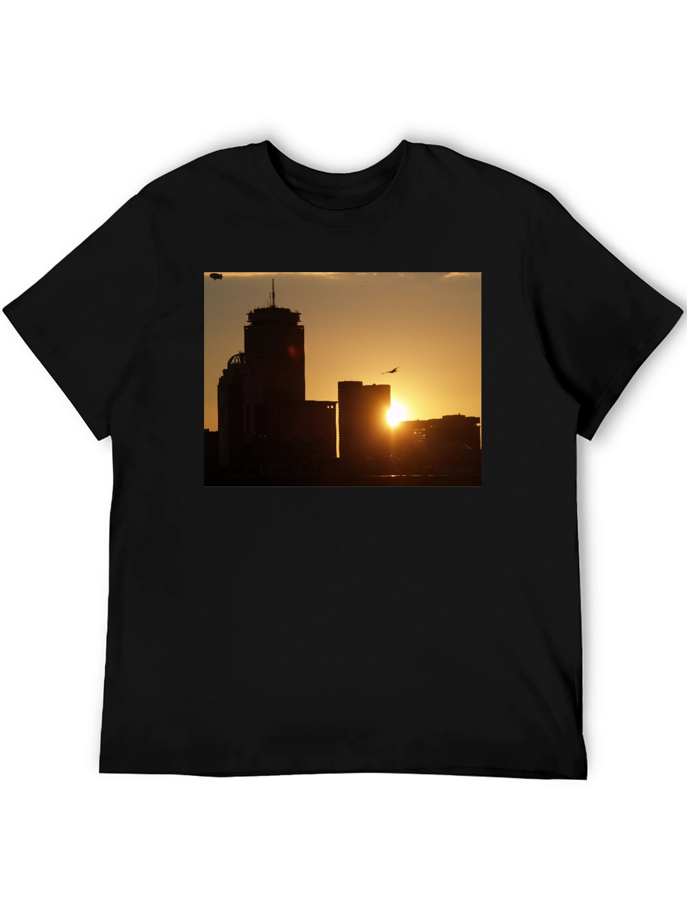 Sunset Cityscape Graphic Tee