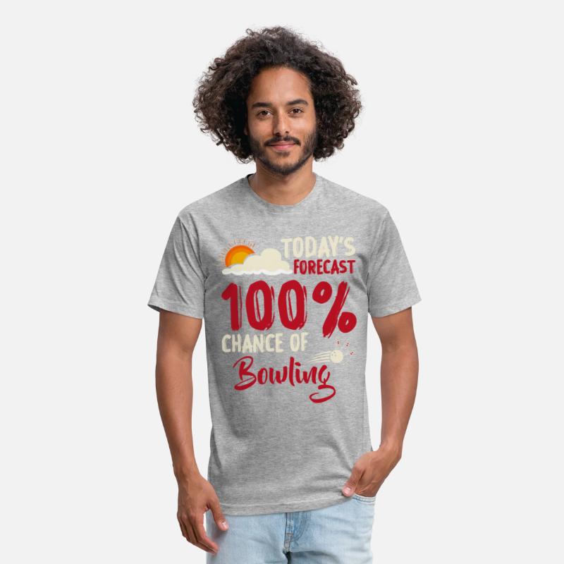 Today's Forecast 100 Chance of Bowling Funny Shirt