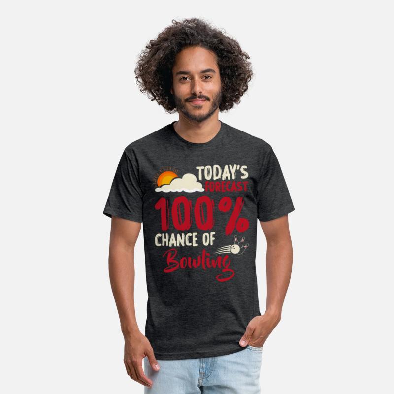 Today's Forecast 100 Chance of Bowling Funny Shirt