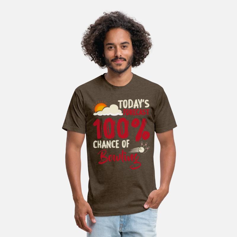 Today's Forecast 100 Chance of Bowling Funny Shirt