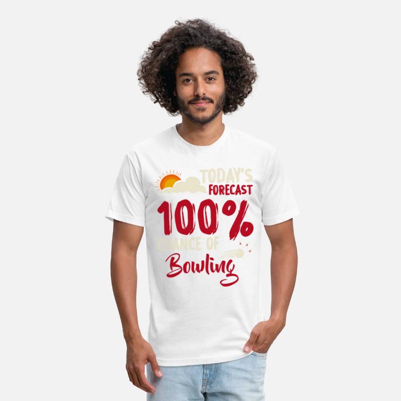 Today's Forecast 100 Chance of Bowling Funny Shirt