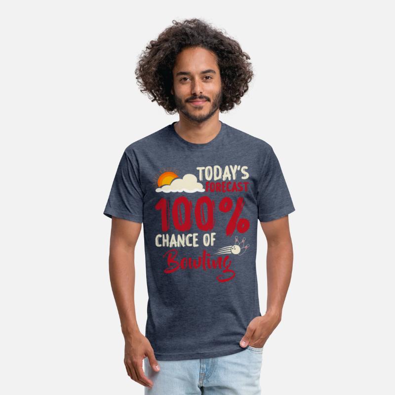 Today's Forecast 100 Chance of Bowling Funny Shirt