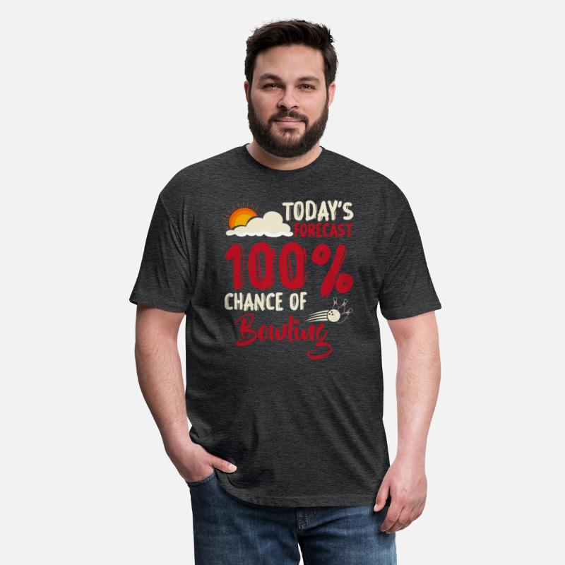 Today's Forecast 100 Chance of Bowling Funny Shirt