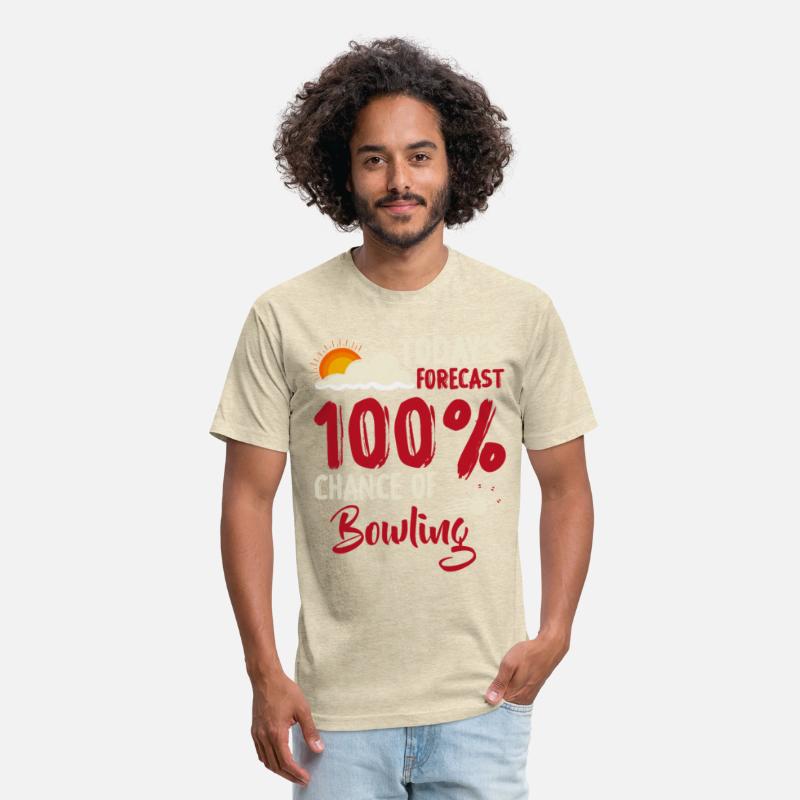 Today's Forecast 100 Chance of Bowling Funny Shirt