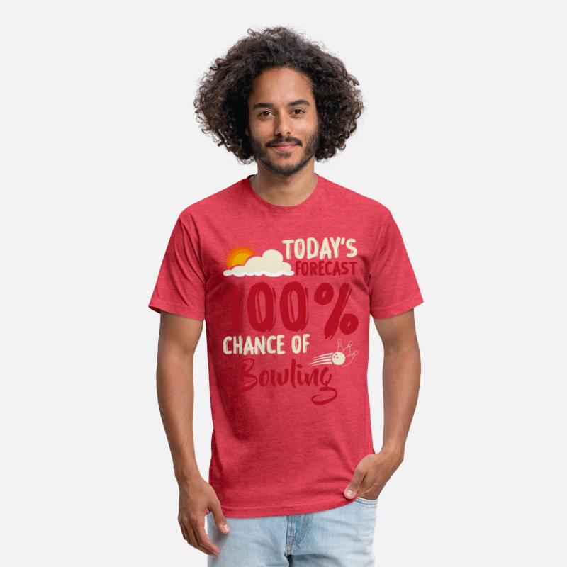 Today's Forecast 100 Chance of Bowling Funny Shirt