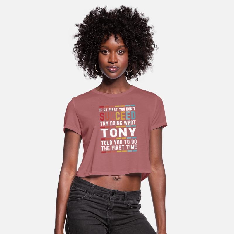Tony Name Personalized Funny Birthday Christmas