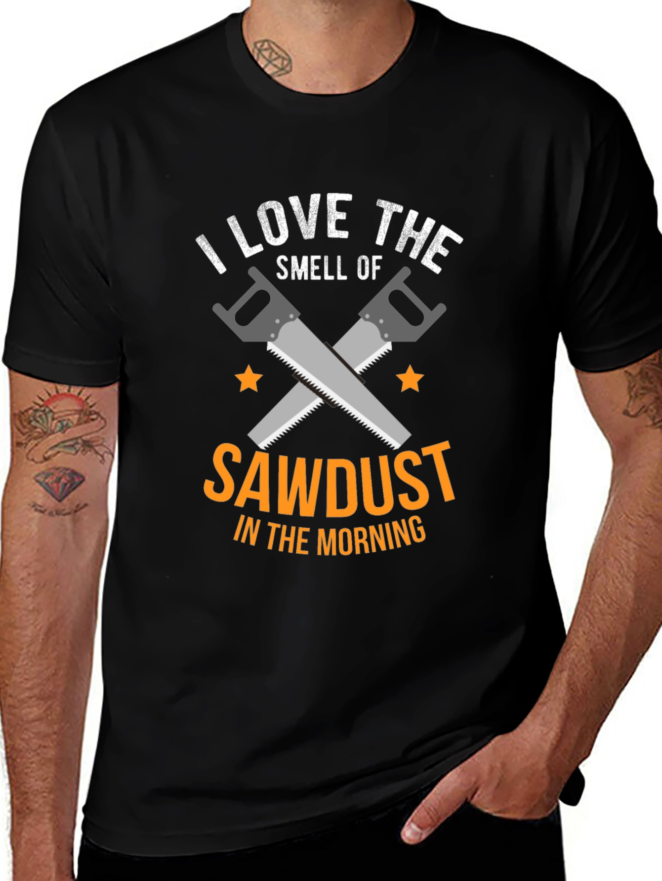 I Love Sawdust T-Shirt - Carpenter Gift