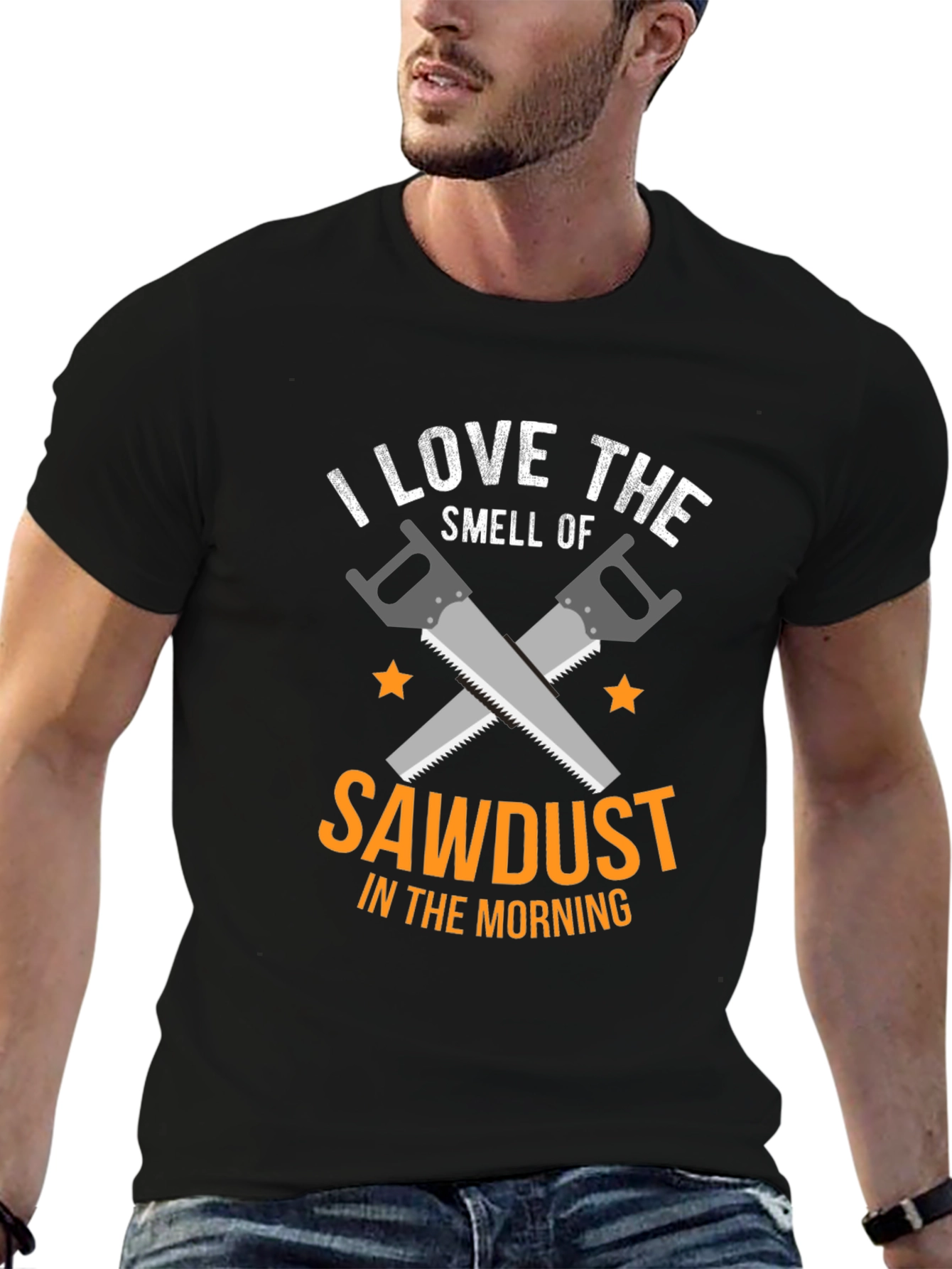 I Love Sawdust T-Shirt - Carpenter Gift