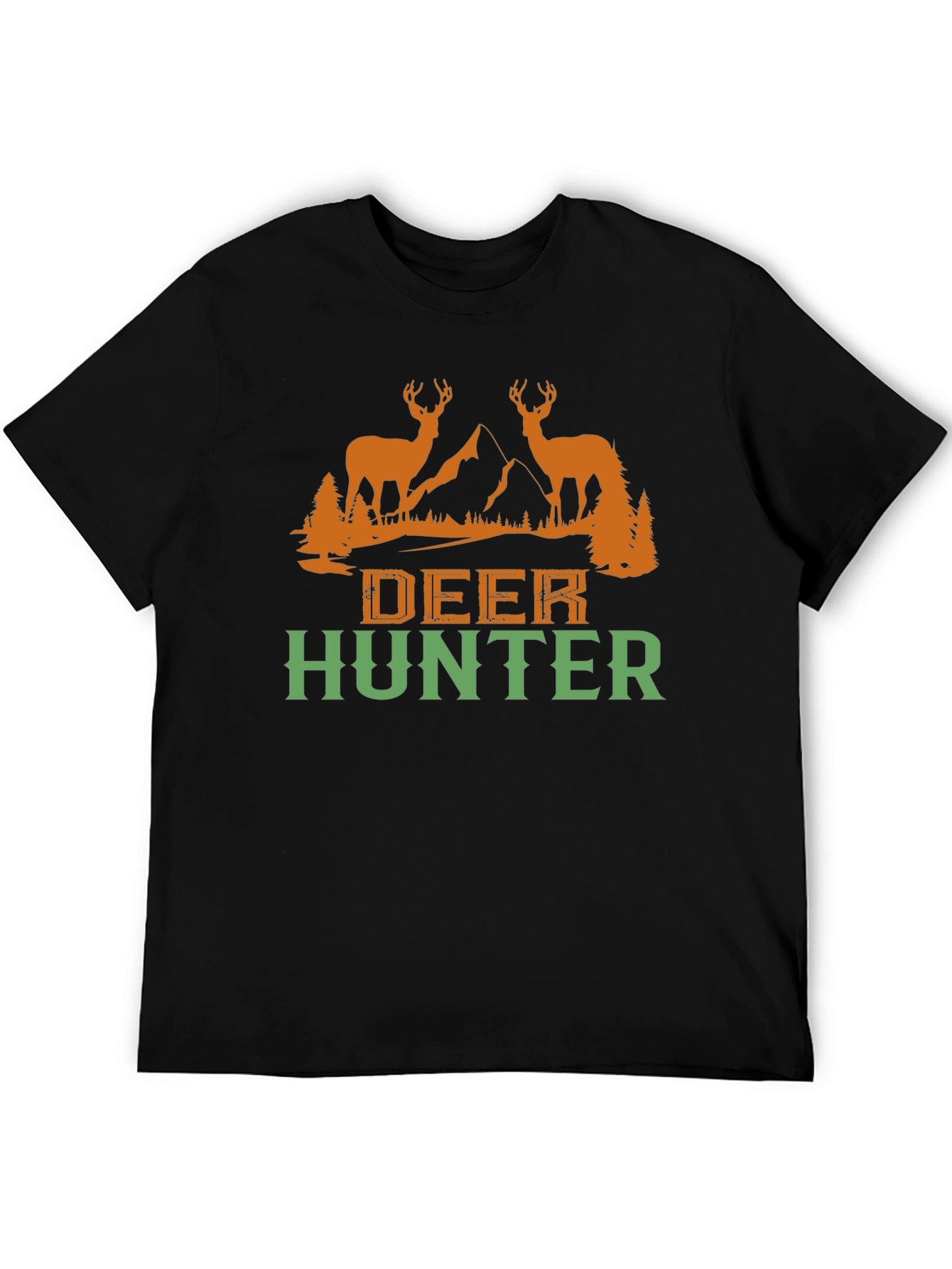 Deer Hunter Graphic Tee - Hunting Outdoors T-Shirt