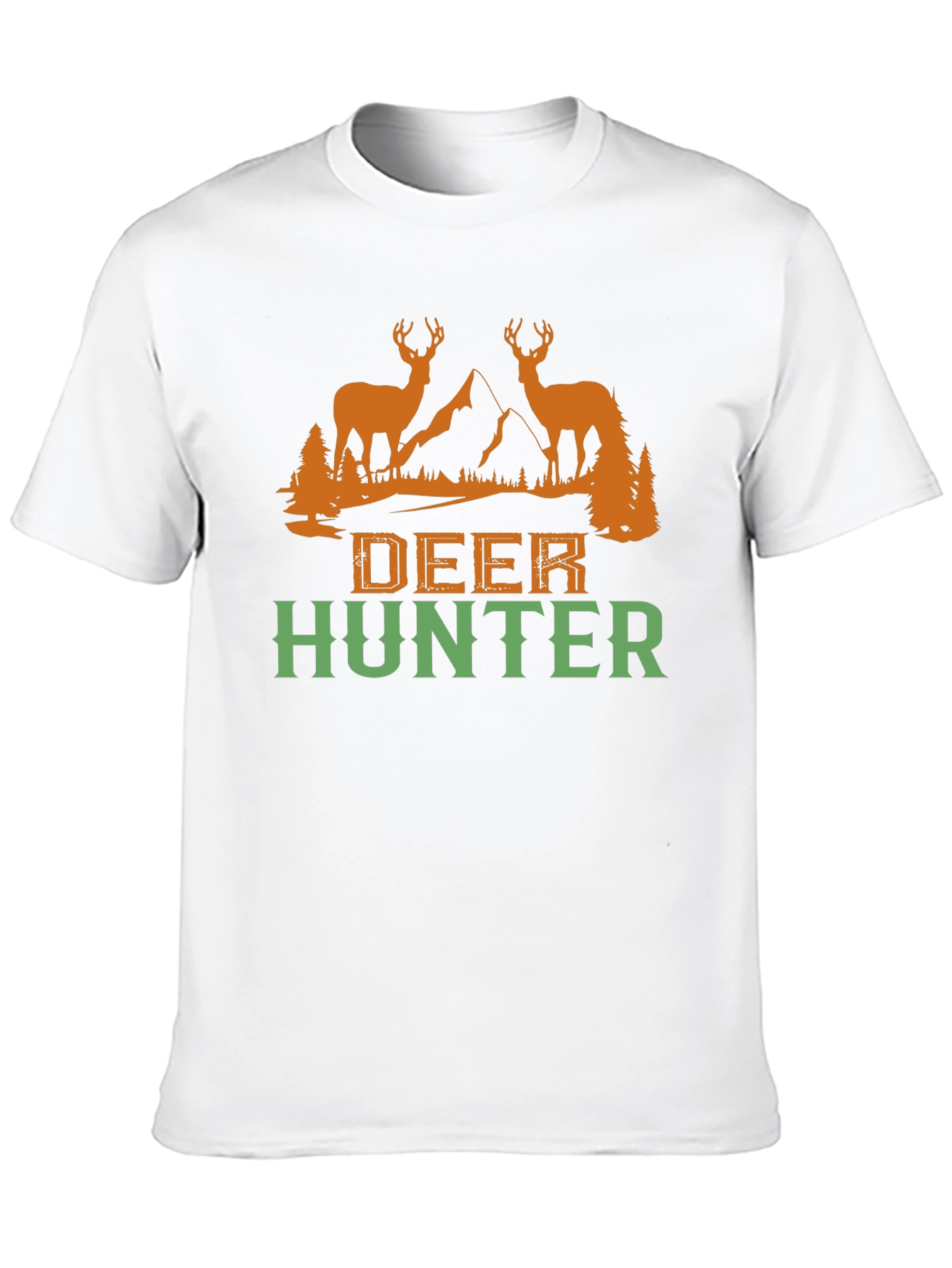 Deer Hunter Graphic Tee - Hunting Outdoors T-Shirt