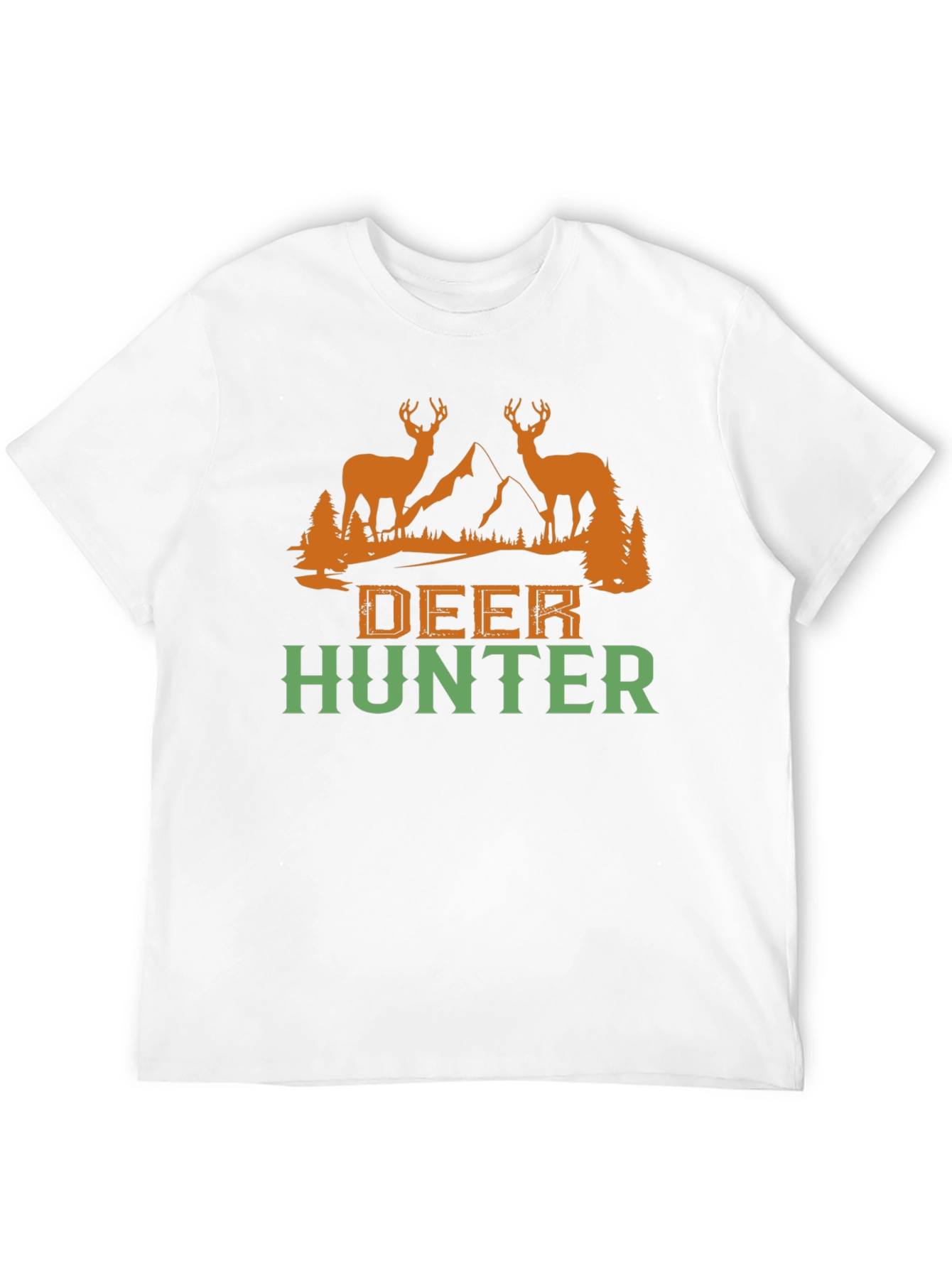 Deer Hunter Graphic Tee - Hunting Outdoors T-Shirt