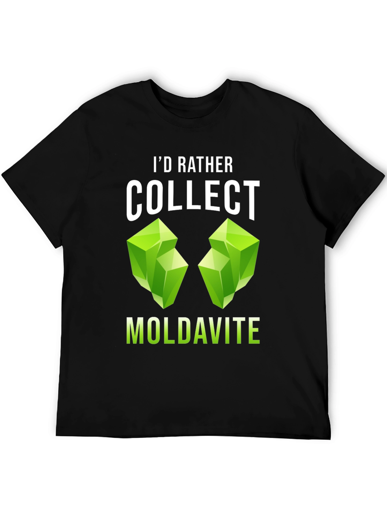 Collect Moldavite T-Shirt - Gemstone Lover Apparel