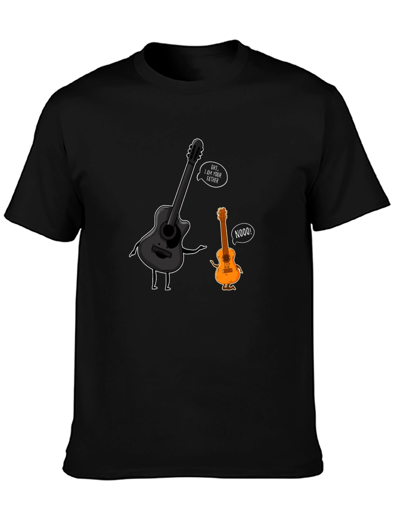 Guitar Father T-Shirt - Musical Star Wars Parody Tee