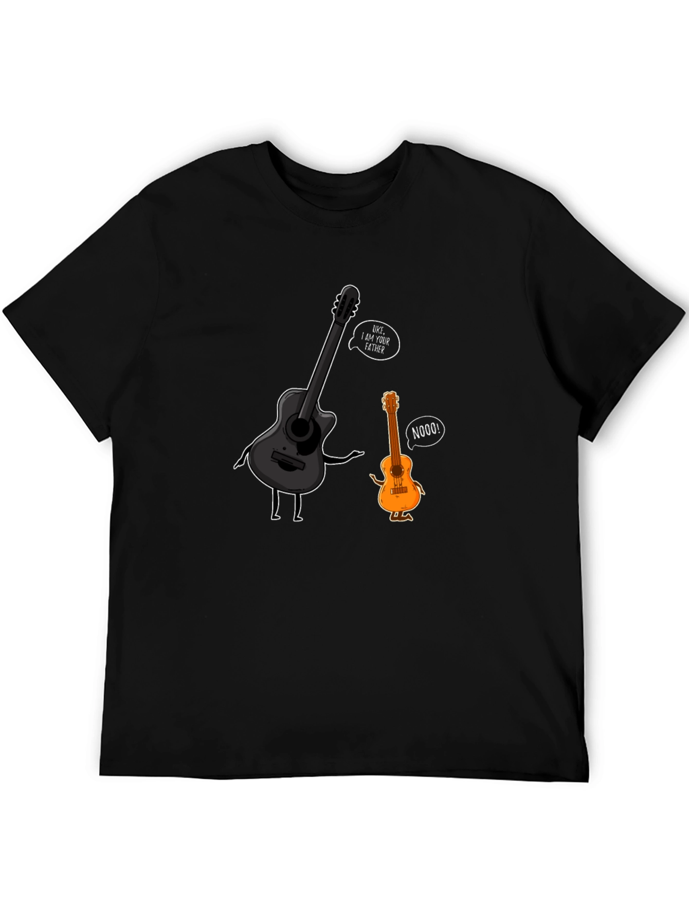 Guitar Father T-Shirt - Musical Star Wars Parody Tee