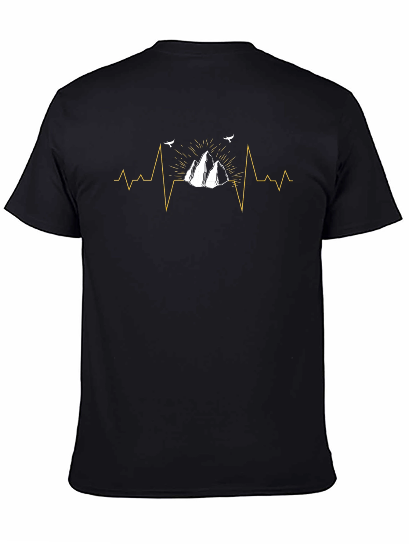 Mountain Pulse T-Shirt - Nature Lover Tee