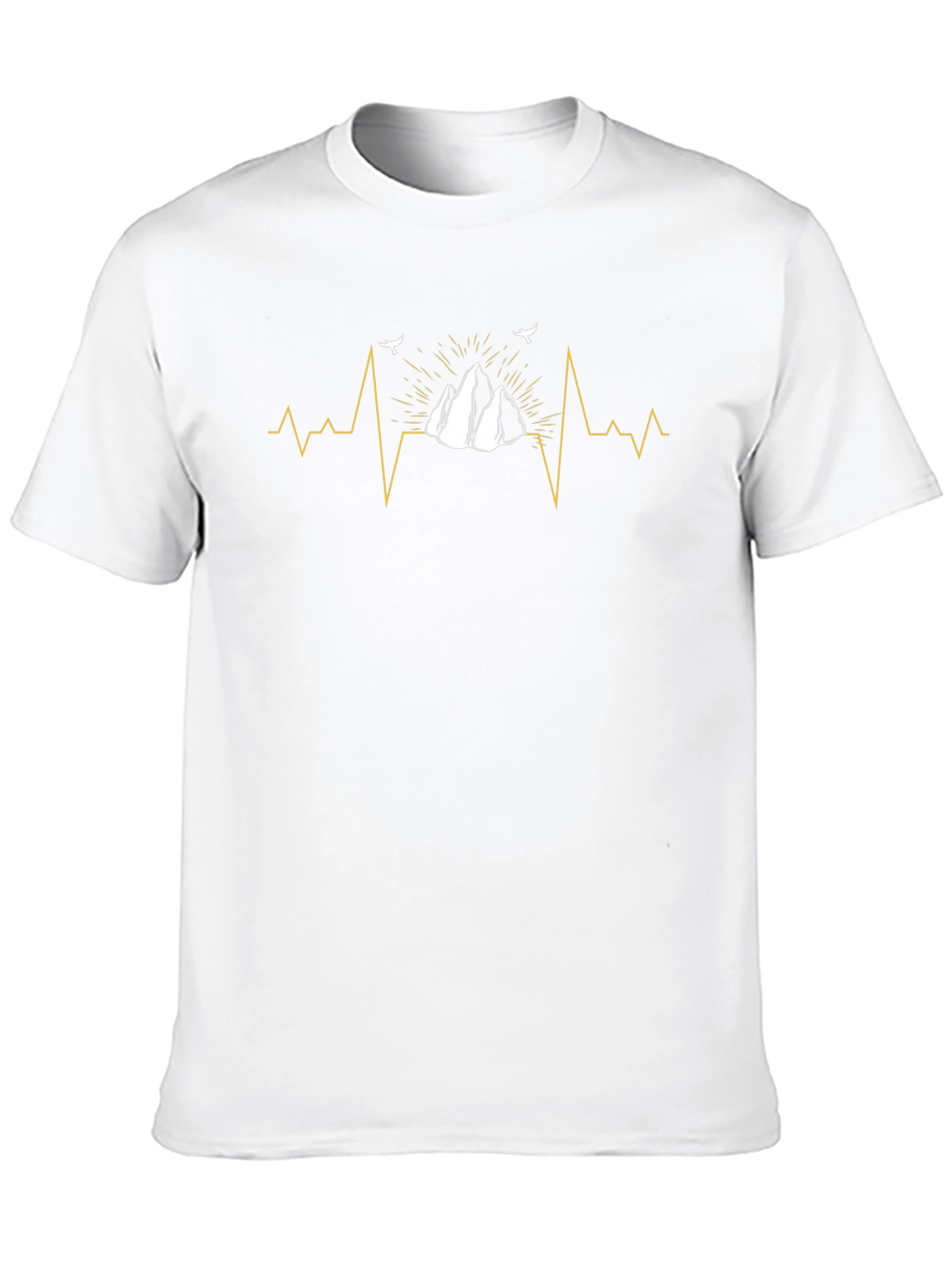 Mountain Pulse T-Shirt - Nature Lover Tee