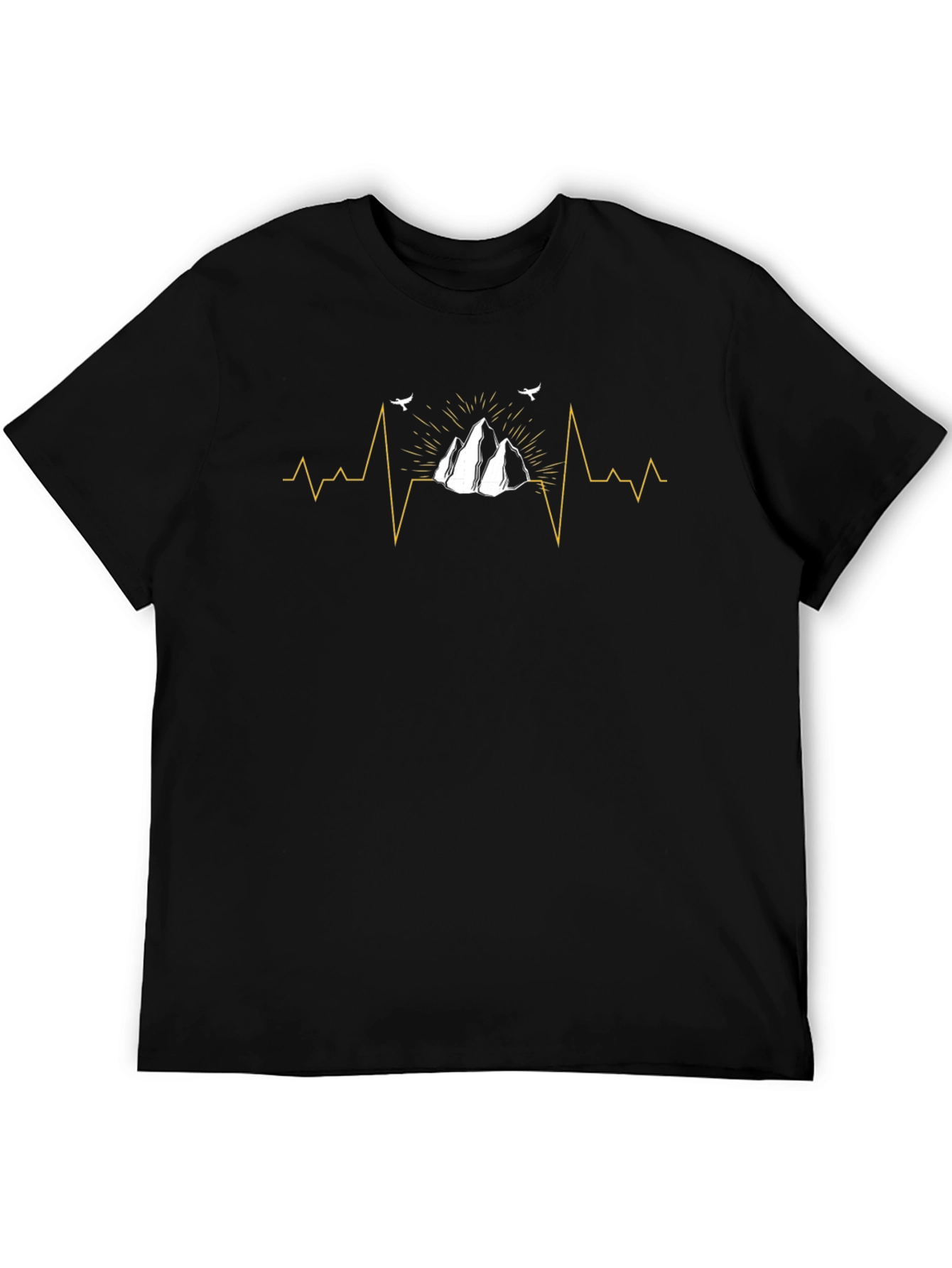Mountain Pulse T-Shirt - Nature Lover Tee