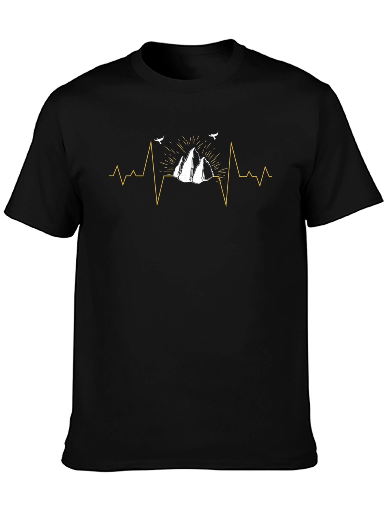 Mountain Pulse T-Shirt - Nature Lover Tee
