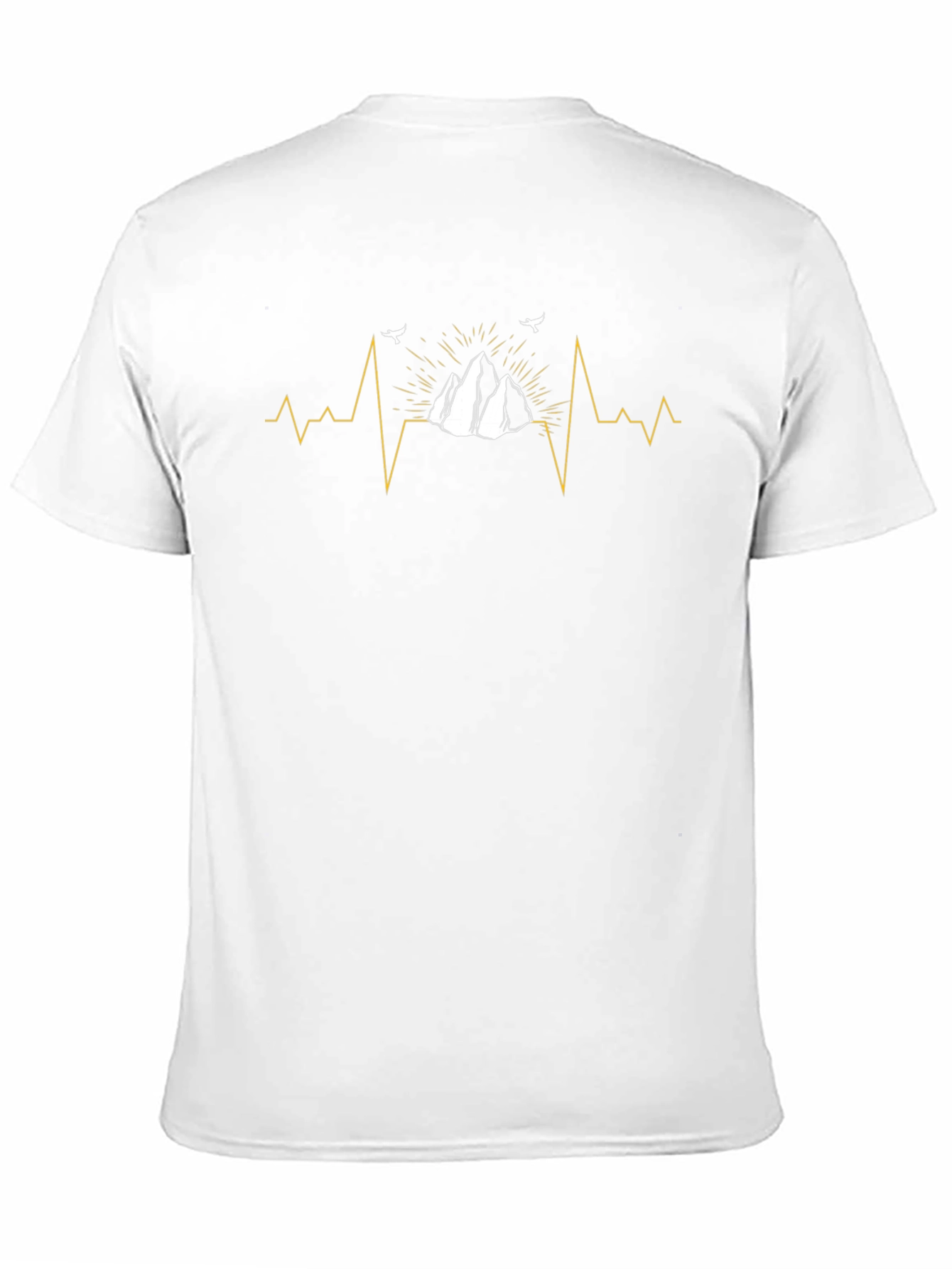 Mountain Pulse T-Shirt - Nature Lover Tee