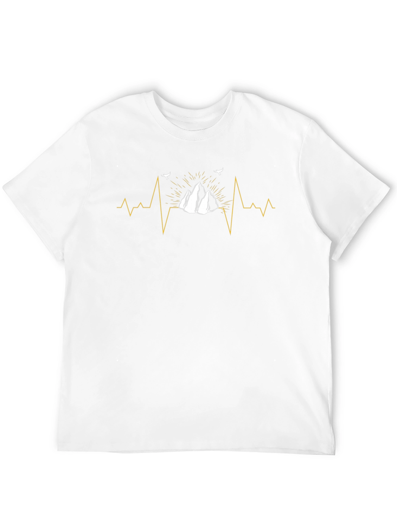 Mountain Pulse T-Shirt - Nature Lover Tee