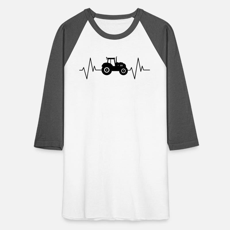 Tractor Heartbeat EKG Farmer Love