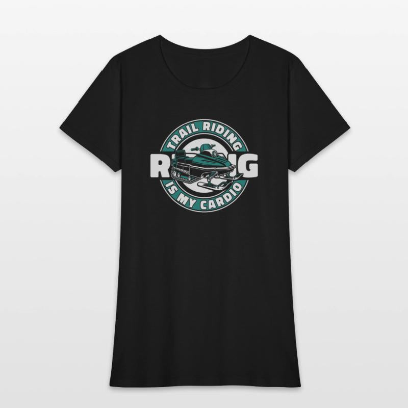 Trail Riding Is My Cardio Sledding Racer