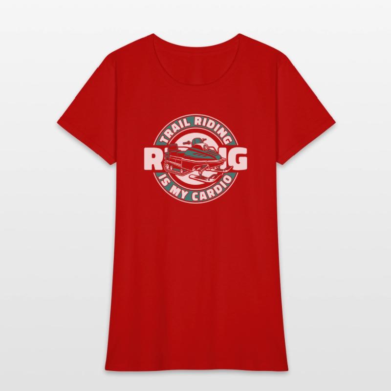 Trail Riding Is My Cardio Sledding Racer