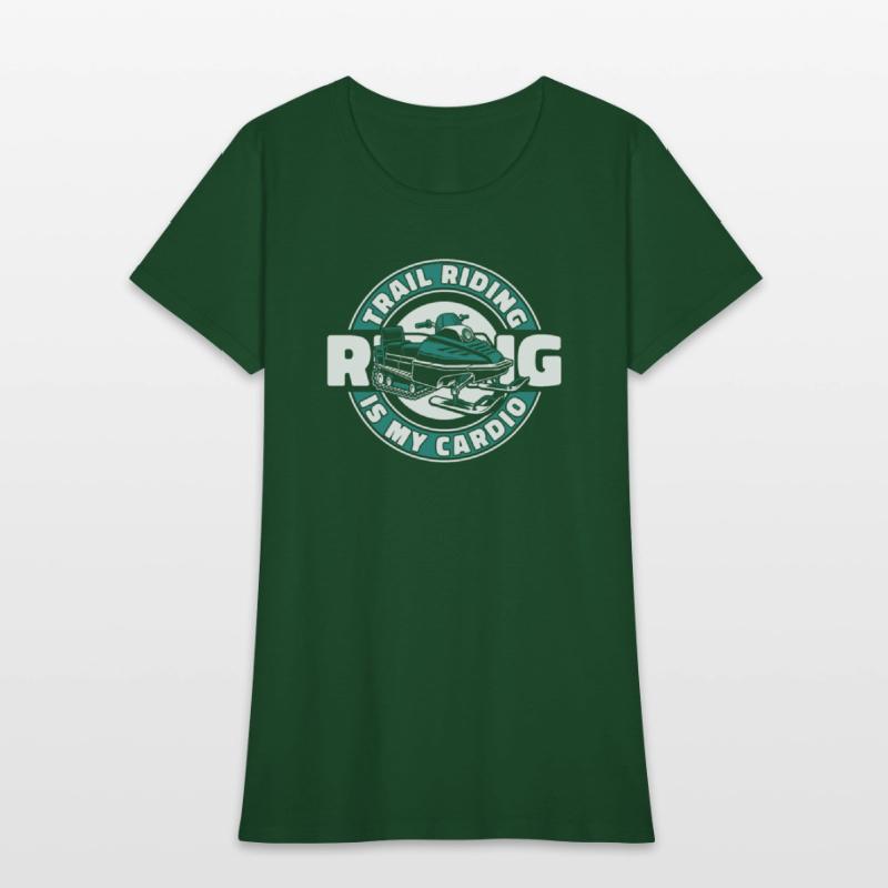 Trail Riding Is My Cardio Sledding Racer