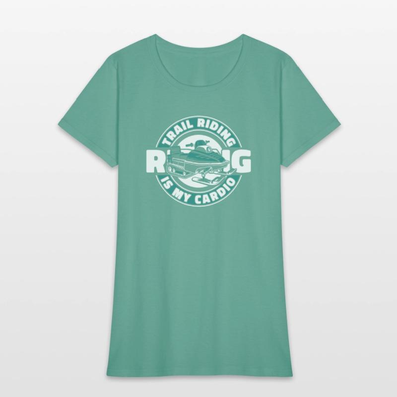 Trail Riding Is My Cardio Sledding Racer