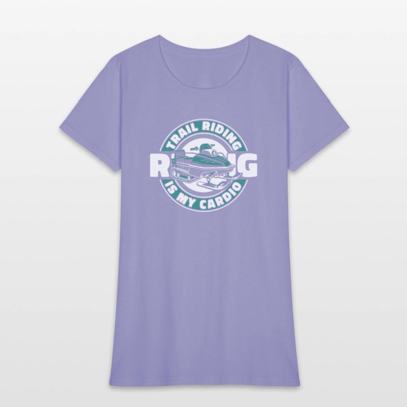 Trail Riding Is My Cardio Sledding Racer