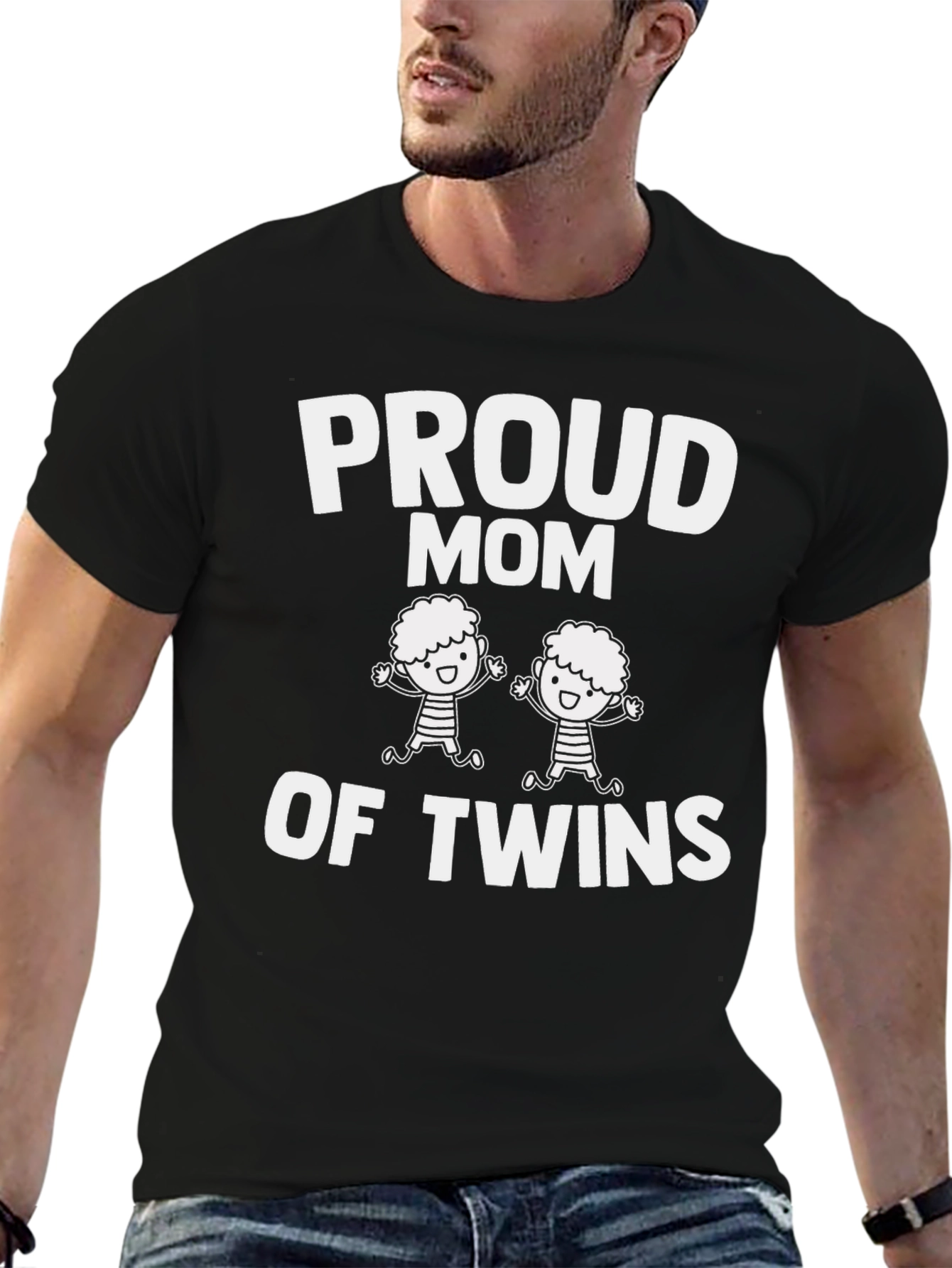 Proud Mom Of Twins T-Shirt