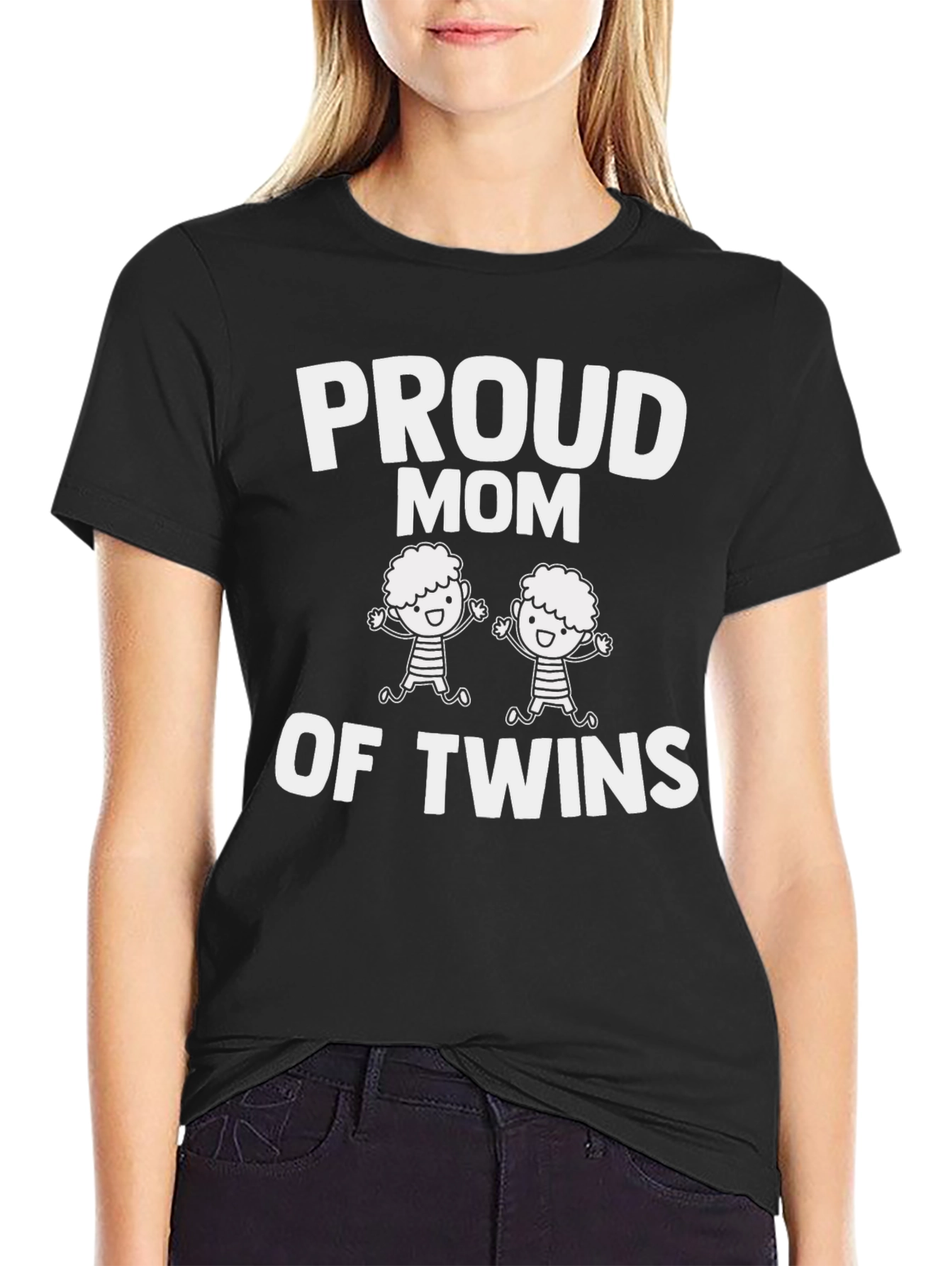 Proud Mom Of Twins T-Shirt