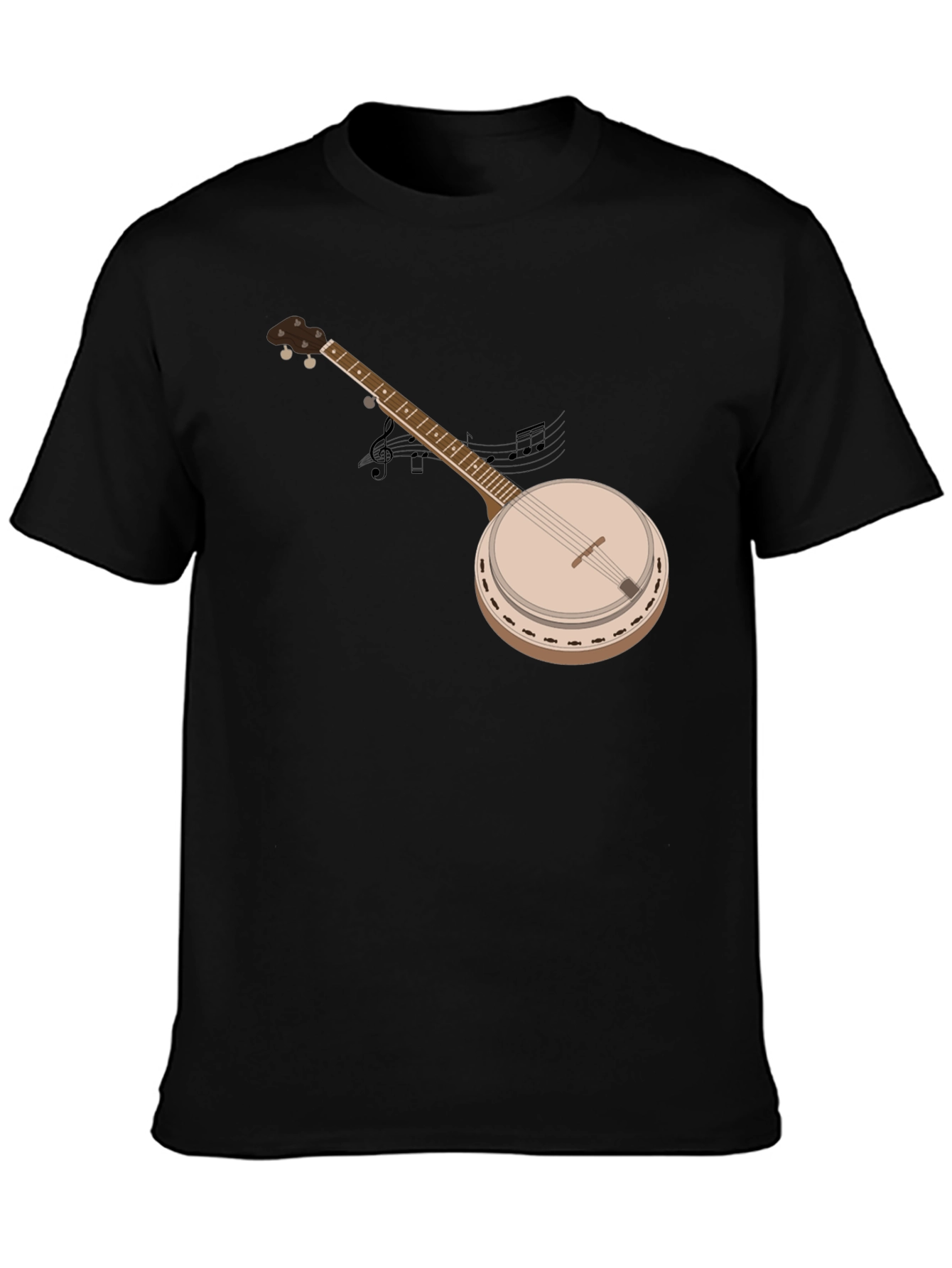 Banjo Graphic T-Shirt - Music Lover Tee