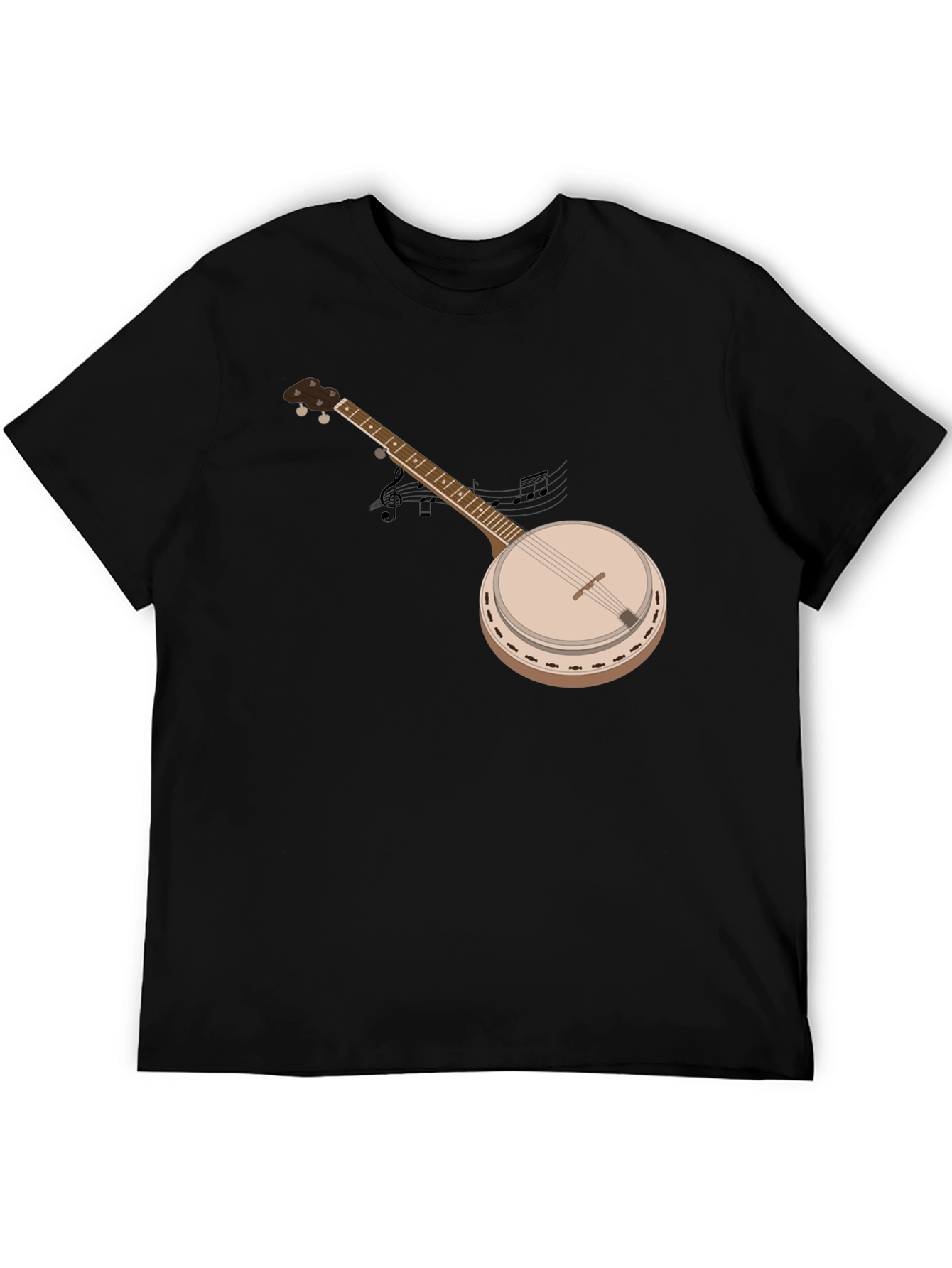 Banjo Graphic T-Shirt - Music Lover Tee