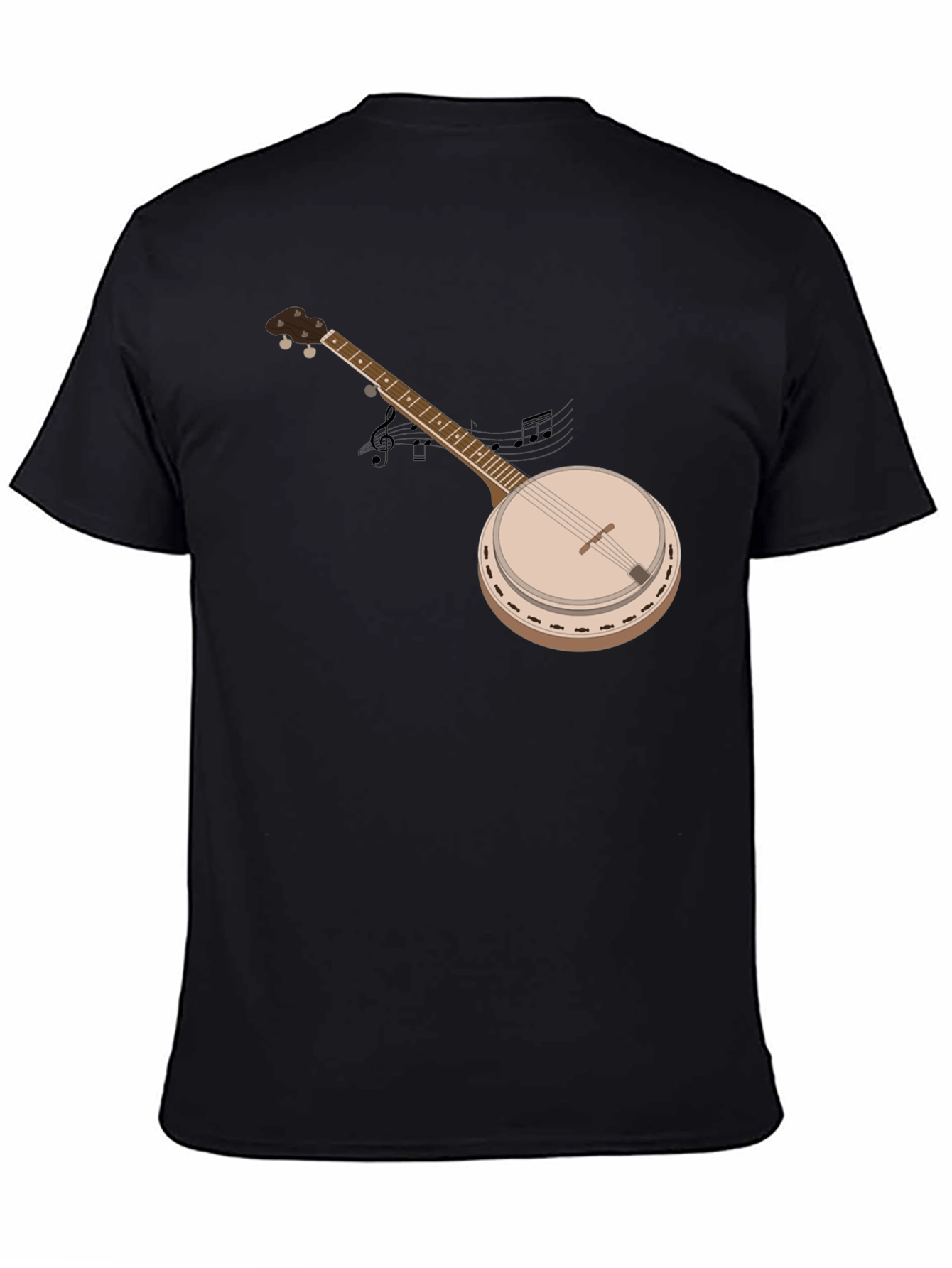 Banjo Graphic T-Shirt - Music Lover Tee