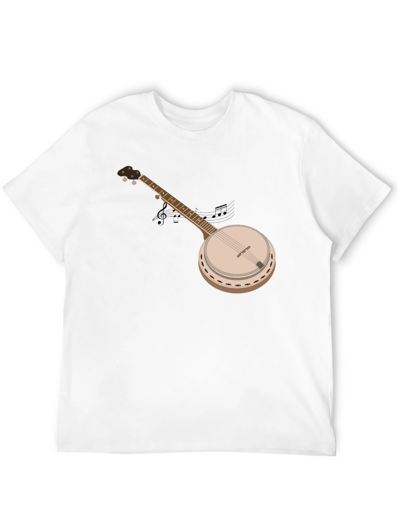 Banjo Graphic T-Shirt - Music Lover Tee