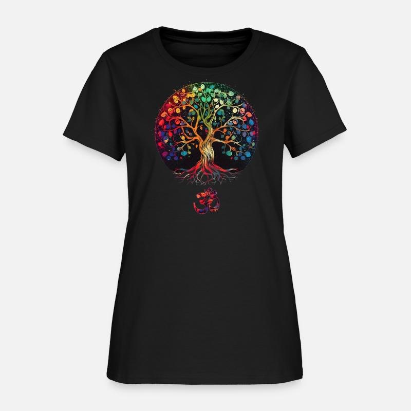 Tree of Life with Om Symbol Yoga