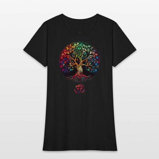 Tree of Life with Om Symbol Yoga