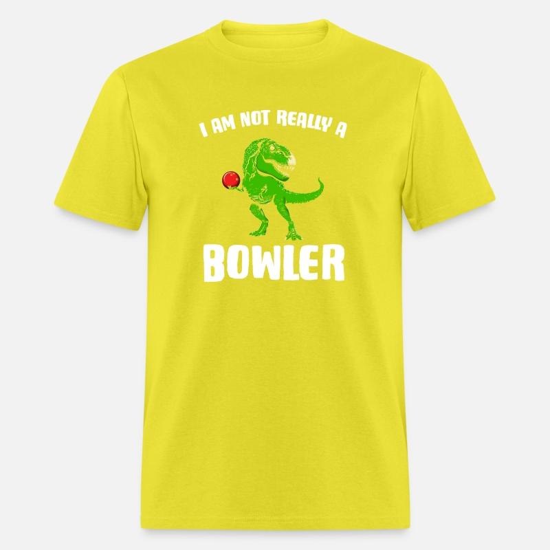 Trex Plays Ninepins For A Bowler Pin Bowling Lover