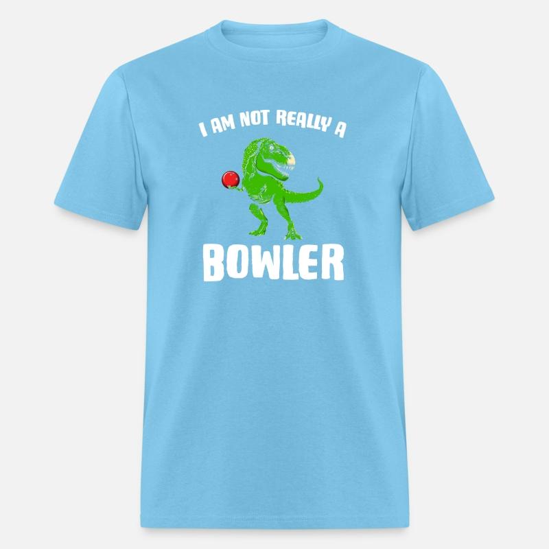 Trex Plays Ninepins For A Bowler Pin Bowling Lover