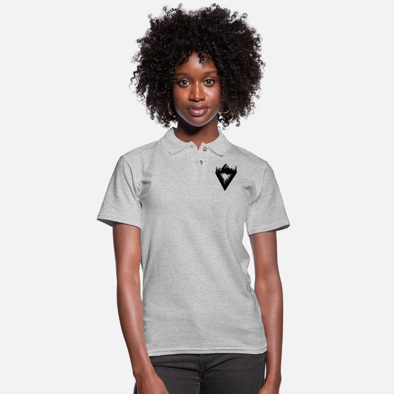 Triangle mountains tree