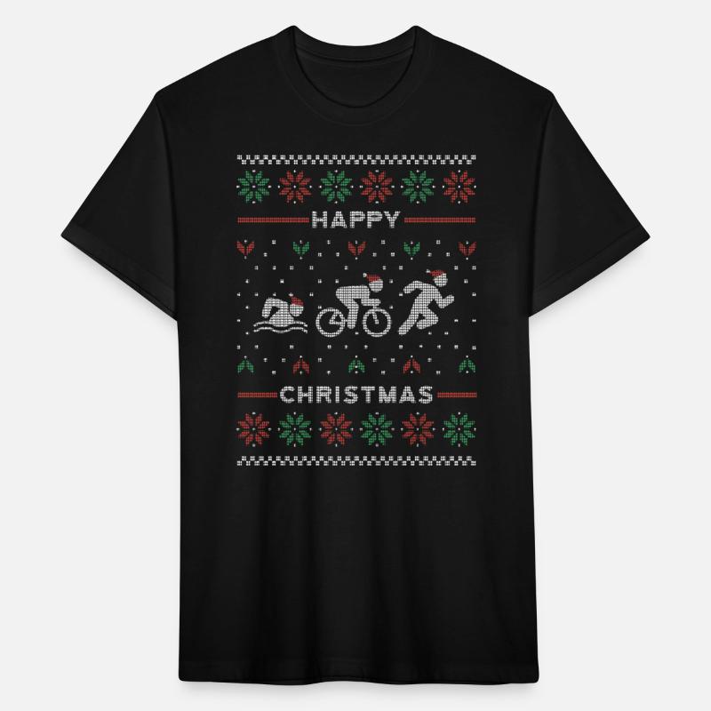 Triathlon Ugly Christmas Sweater