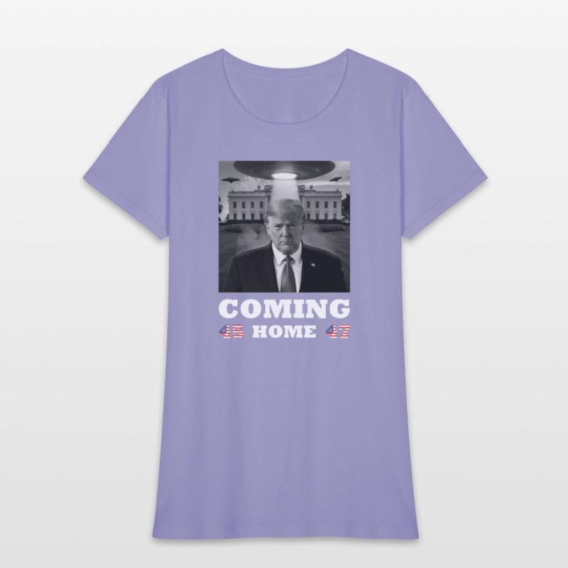 Trump Coming Home with UFOs over the White House