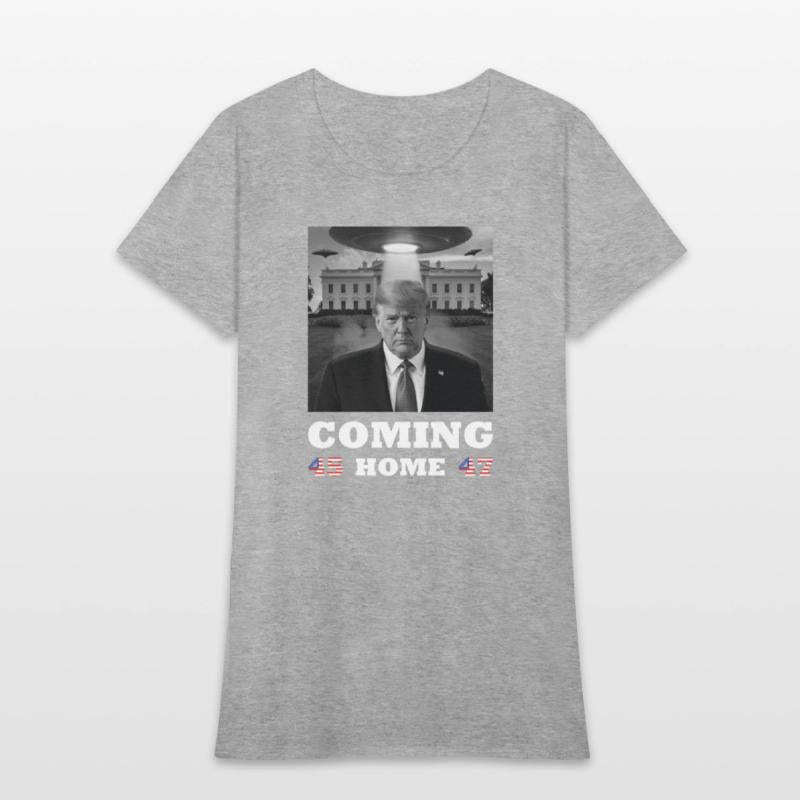 Trump Coming Home with UFOs over the White House